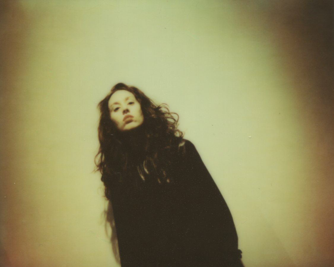 spectra image softtone POLAROID styling  portrait beauty softtone film self portrait Anna Marcell impossible project impossible film