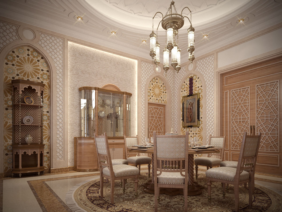 islamic Interior Hall dining MAJLIS living
