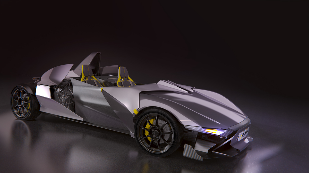 car design automotive   Vehicle transportation modelling Renders business model Project photoshop blender cycles 3D wacom studio