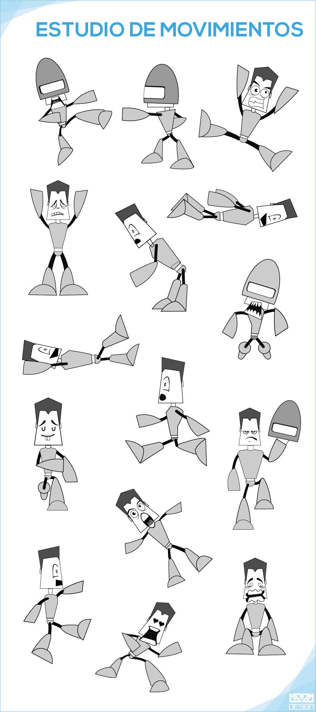 Character design diseño de personajes diseño personaje OSDA soldat bogota colombia ilustracion vector digital