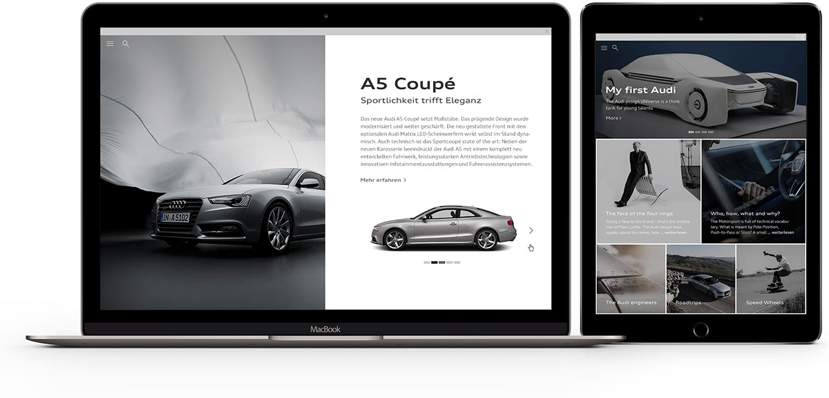 Audi rebranding car automotive   Vehicle icons Interaction design  user experience user interface
