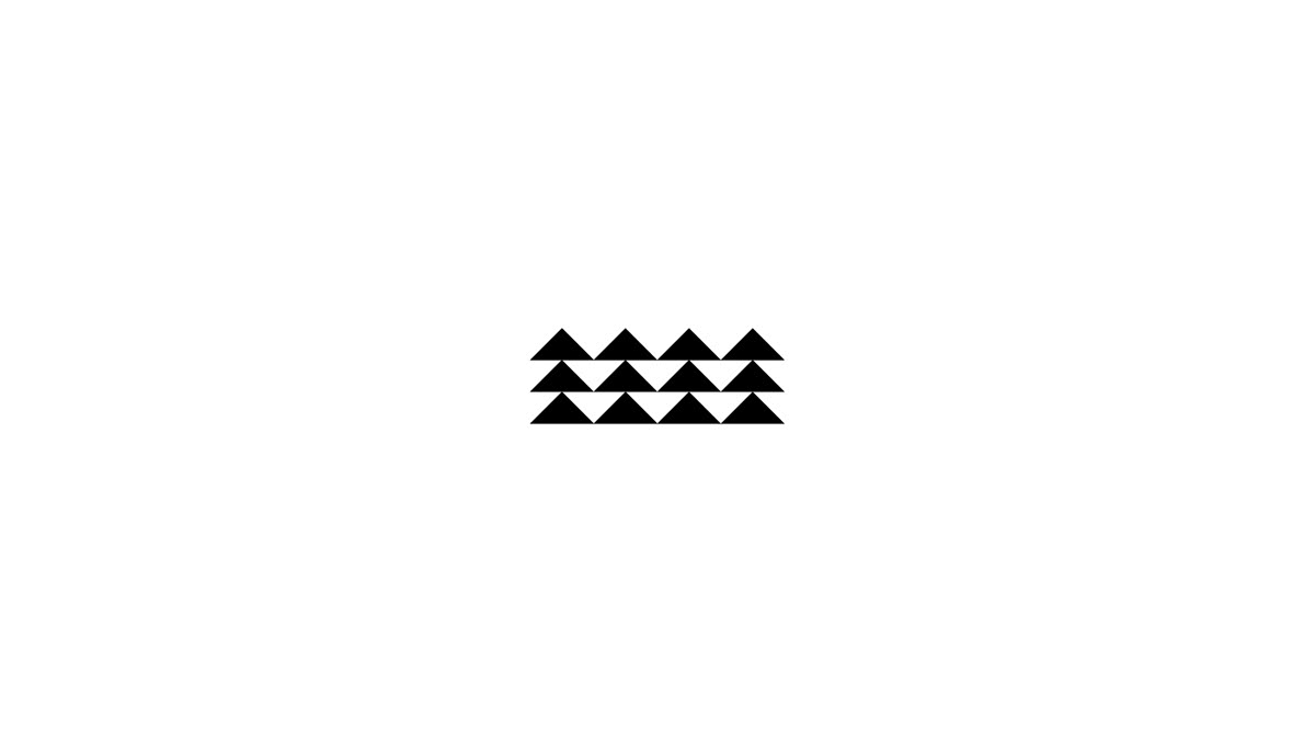 clean flat geometric logofolio logos mark minimal shapes symbol vector
