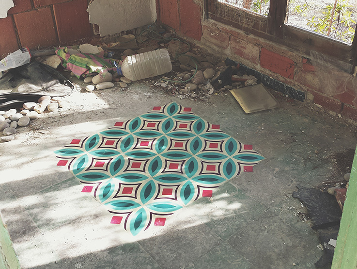 tiles FLOOR floors pattern abandoned suelo Piso sucio