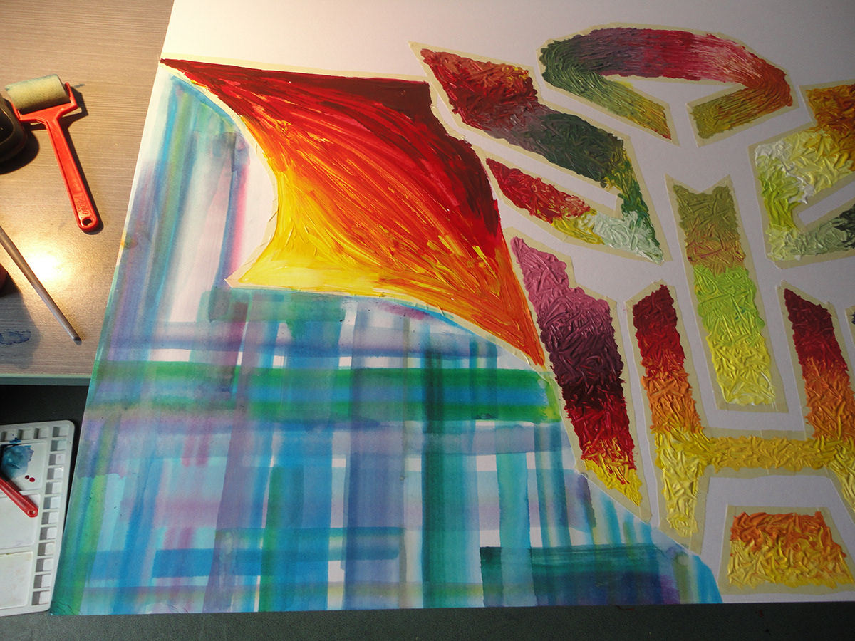 Transformers batman masking tape colors acrylic Colorex