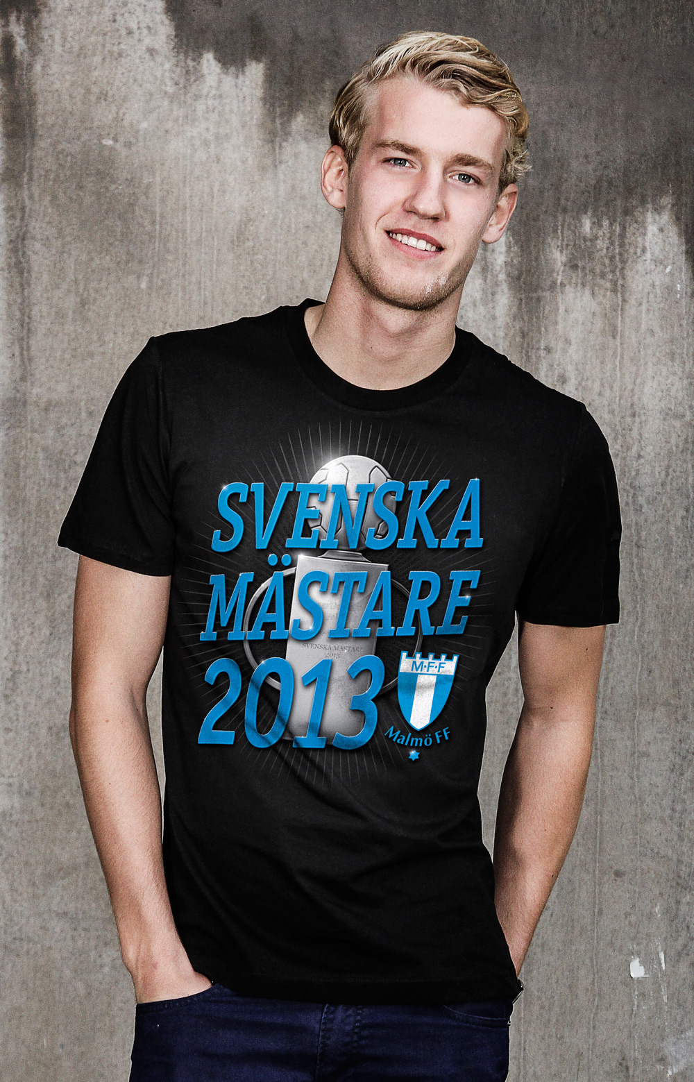 Champions mästare SM Guld Malmö FF mff t-shirt design football soccer