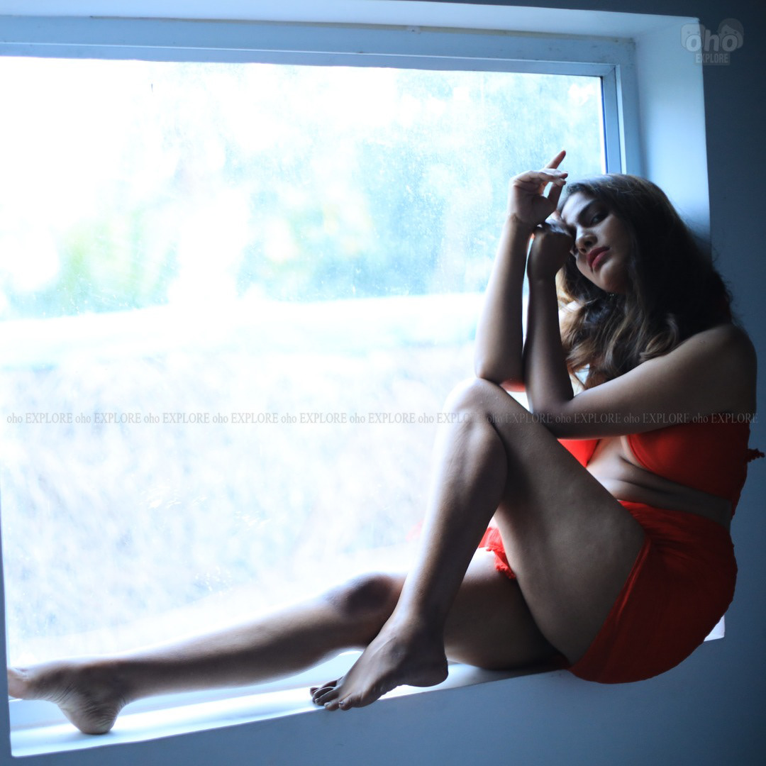 bikini cleavage Fashion  glam glamour model saree sexy girl sexy model Window