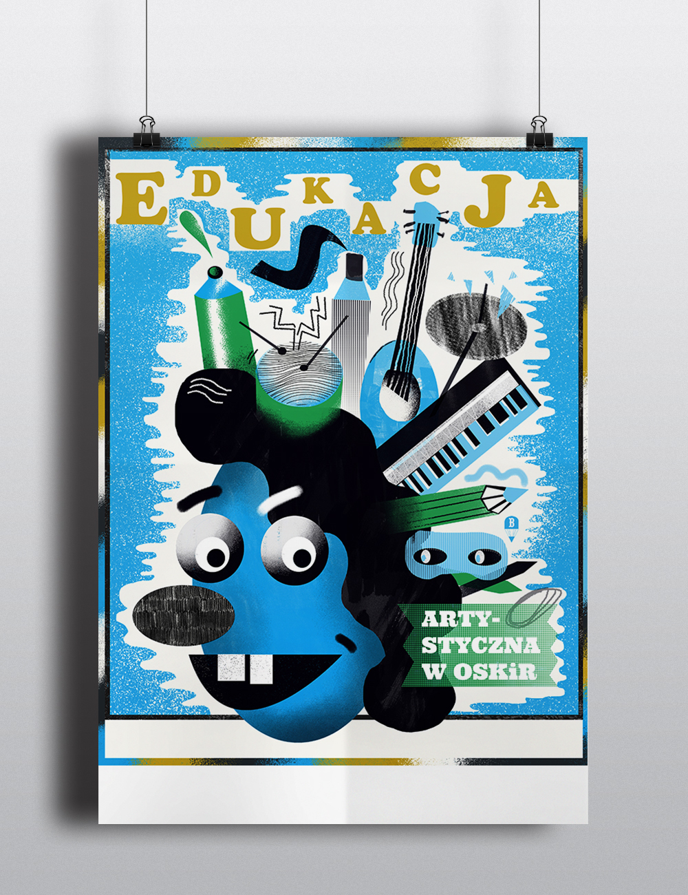 funny kids color colorful illustrations design poster drawings Poster Design plakat