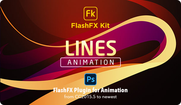 FlashFX Kit Lines Animations for Photoshop on Behance