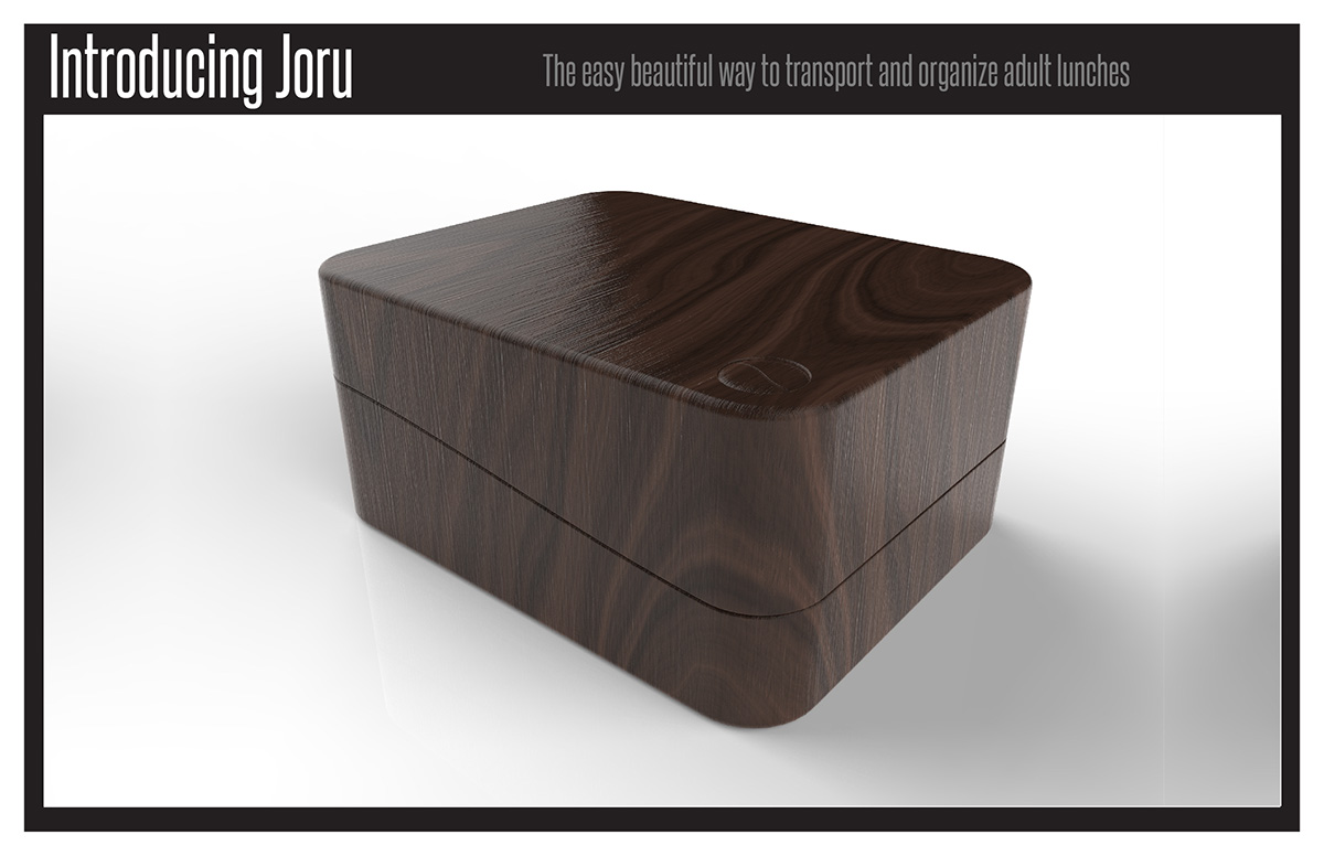 Adobe Portfolio Lunch box Experience experience design Food  glass wood box