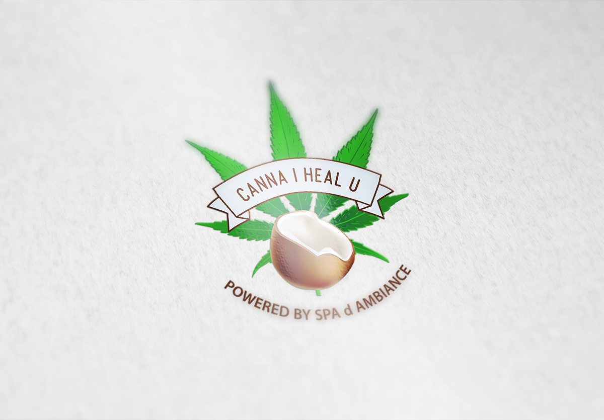 Logo Design logos vector marijuana CBD oil Brand Design