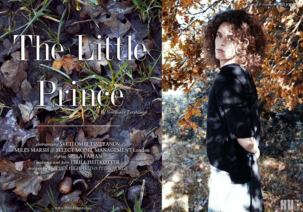 fashion editorial HUF Magazine little prince