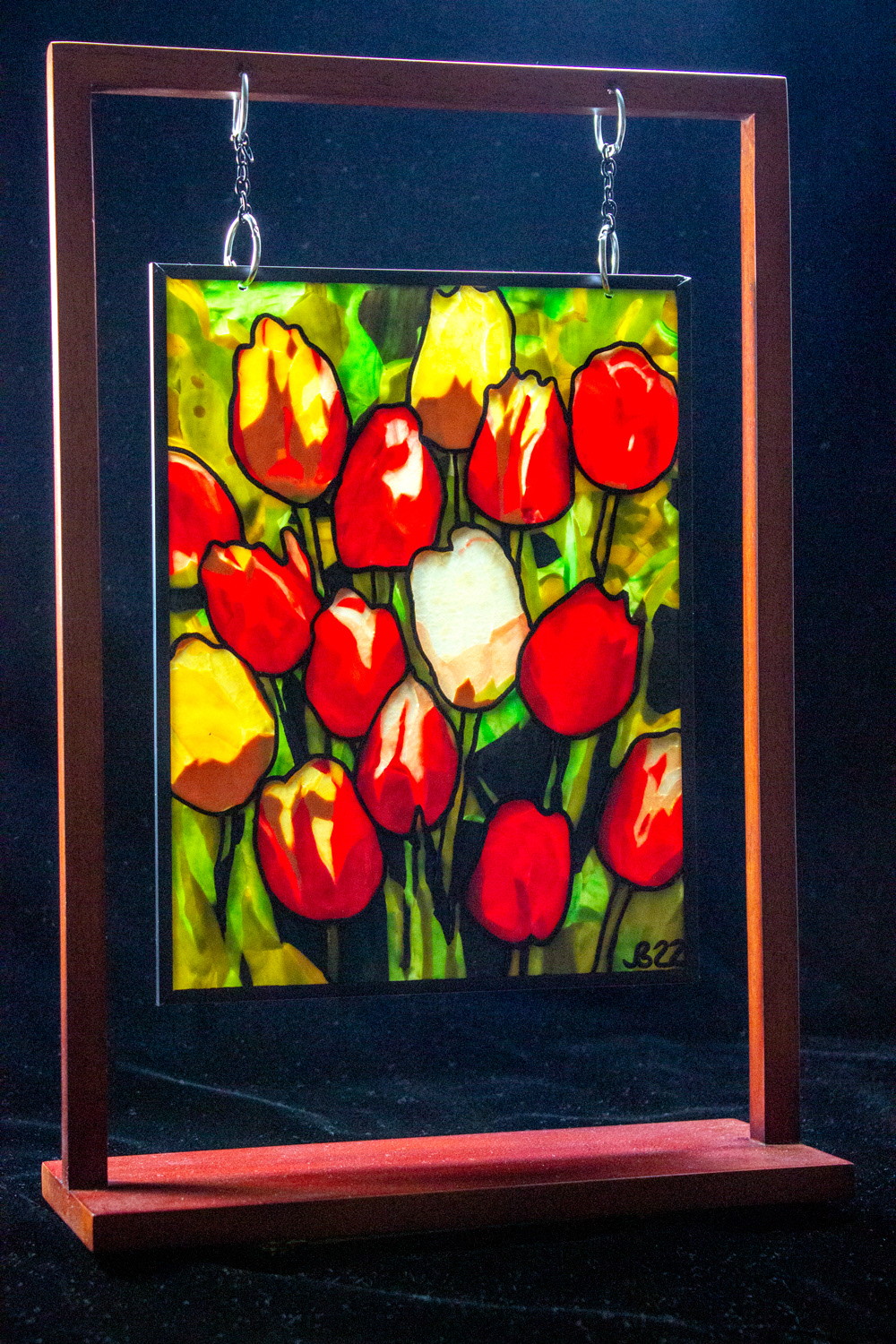 art polymer clay stained glass