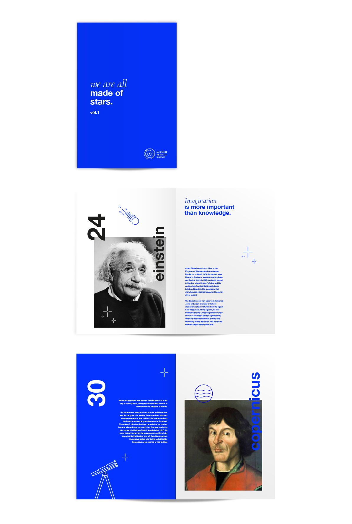 museum graphicdesign Space  solarsystem identity blue design planet