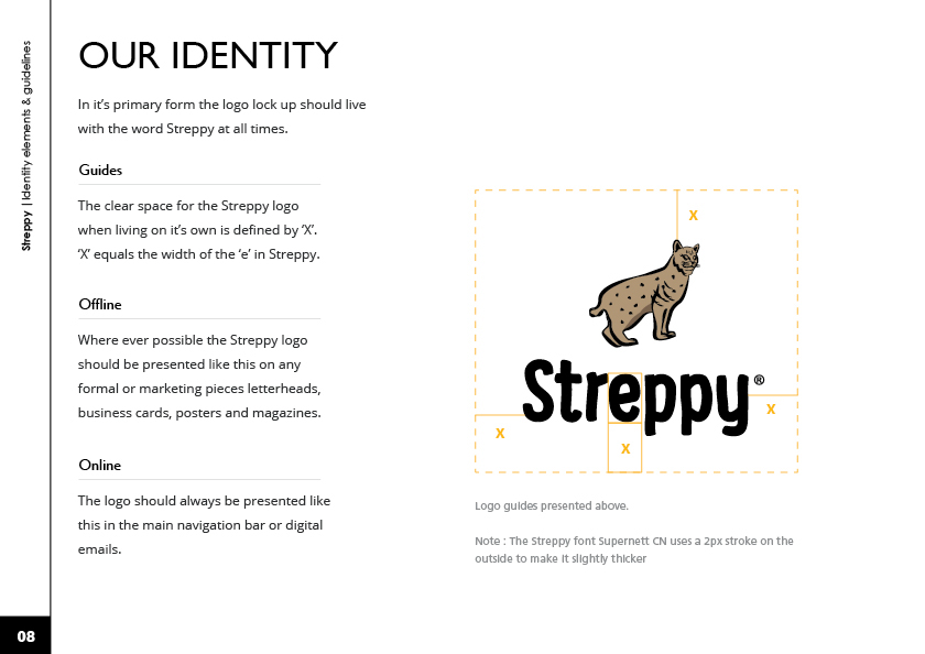 Logo Design brand guidelines identity pattern