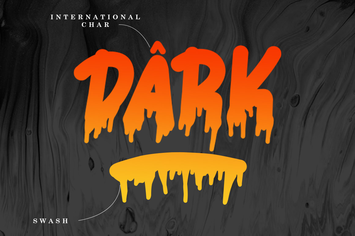 Digital Art  display font font fonts free Halloween horror Invitation monster party