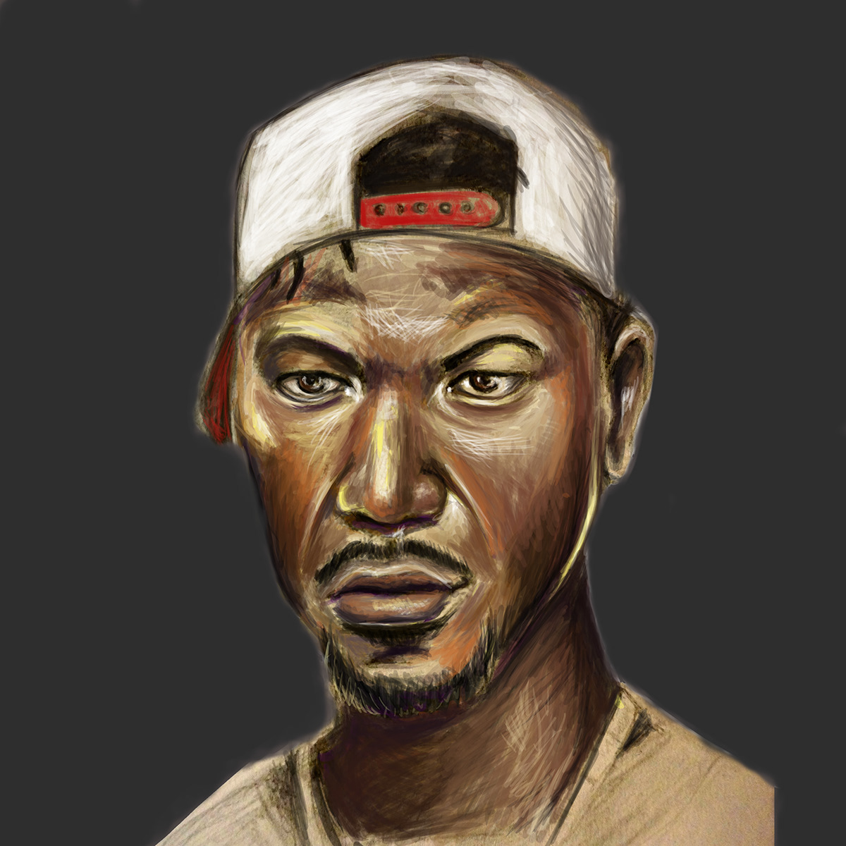 paint art direction hip hop hip hop rap digital wacom sketches Koos de vries Holland