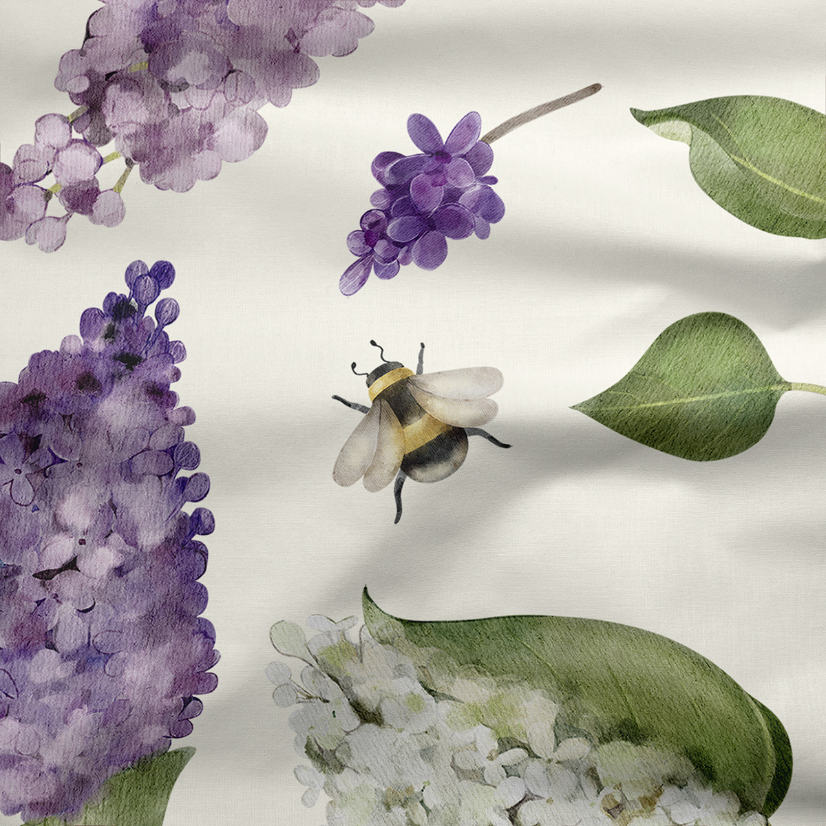 botanical fabric design floral Flower Illustration Flowers lilac pattern pattern design  patterndesign textile