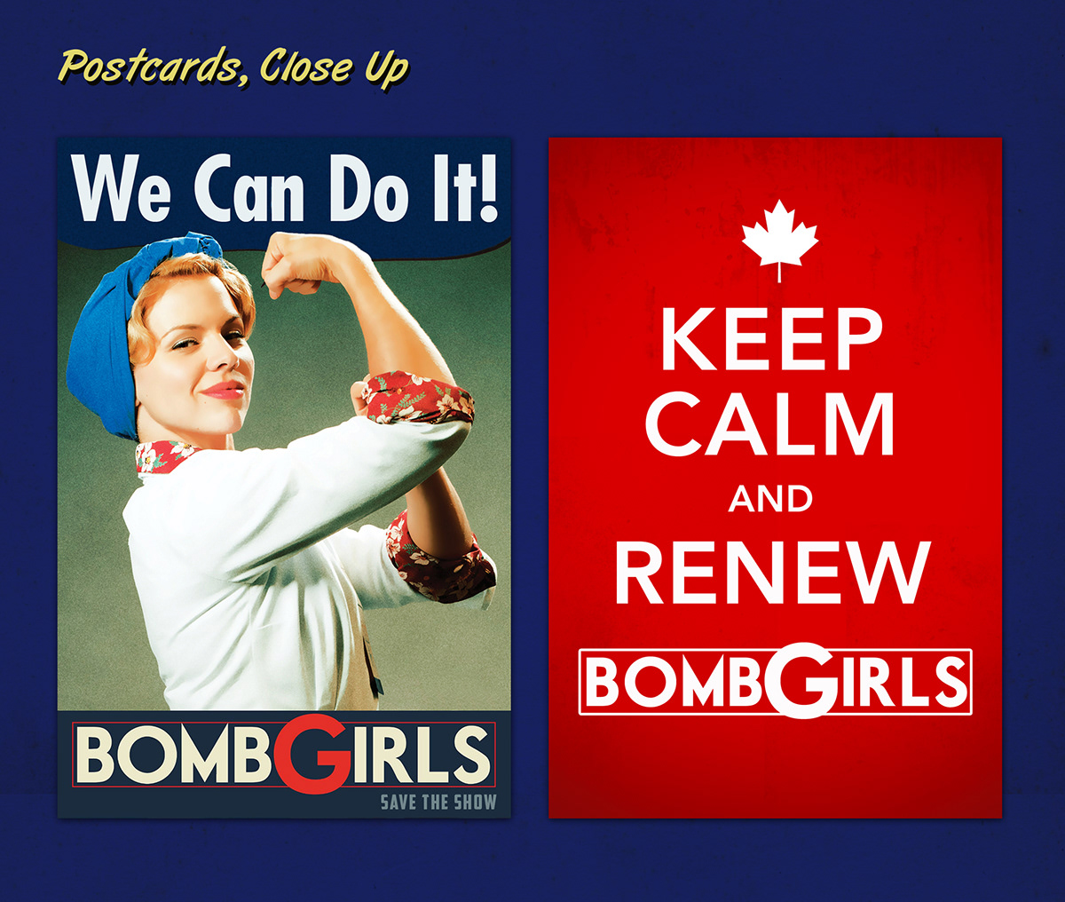 Bomb Girls Save Bomb Girls global tv Victory Munitions WWII Propaganda War Canada