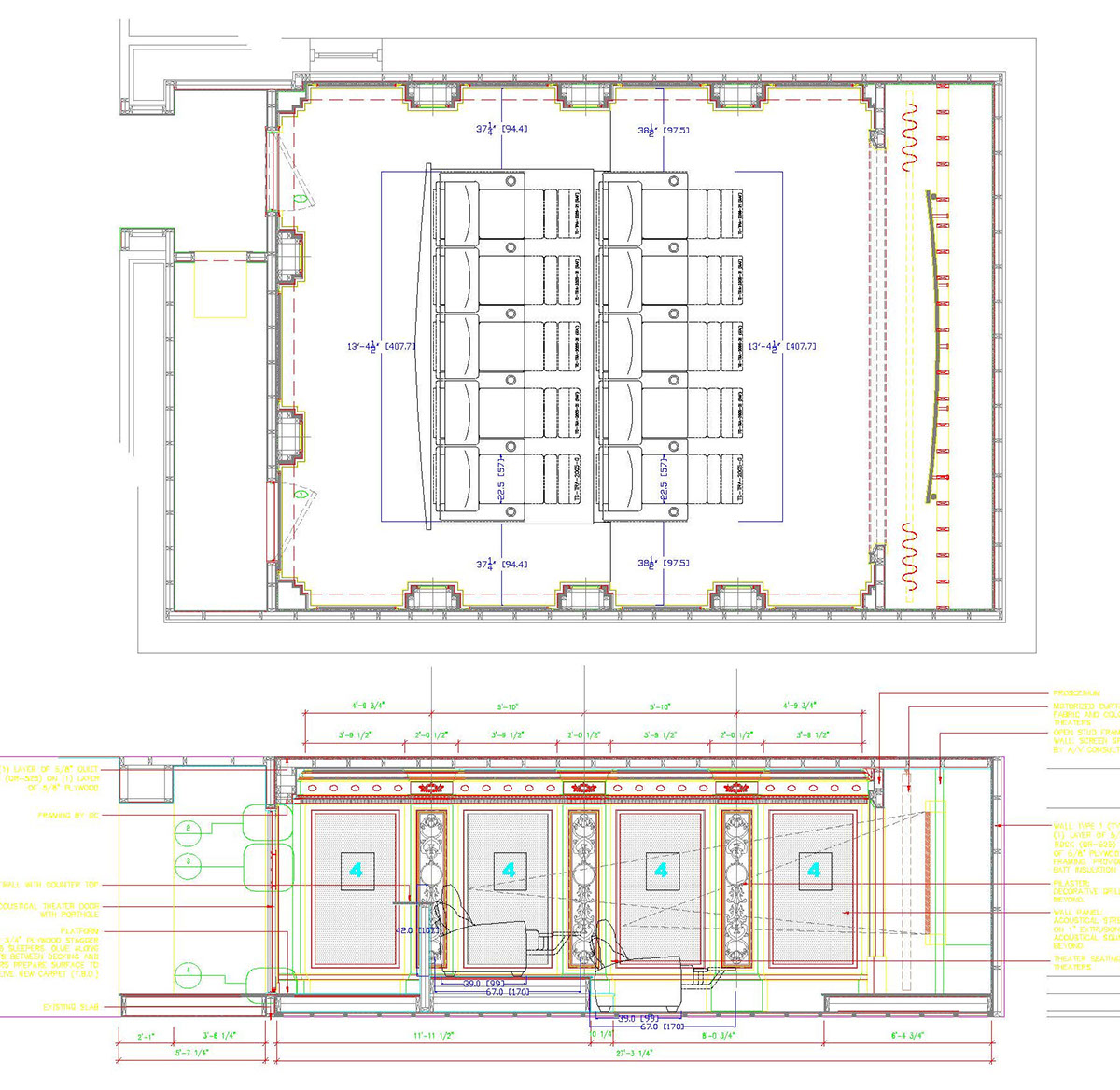 CADD layouts floorplan Elevation Plan