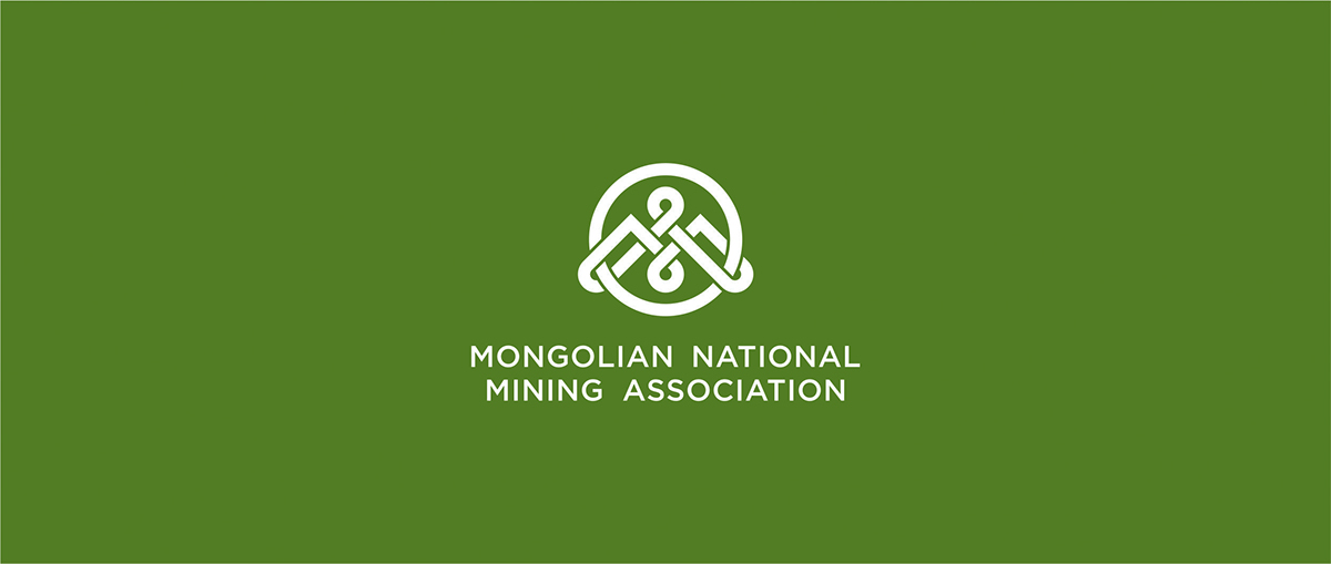 logo identity firm style brandbook brand guide MNMA Mining mongolian Association
