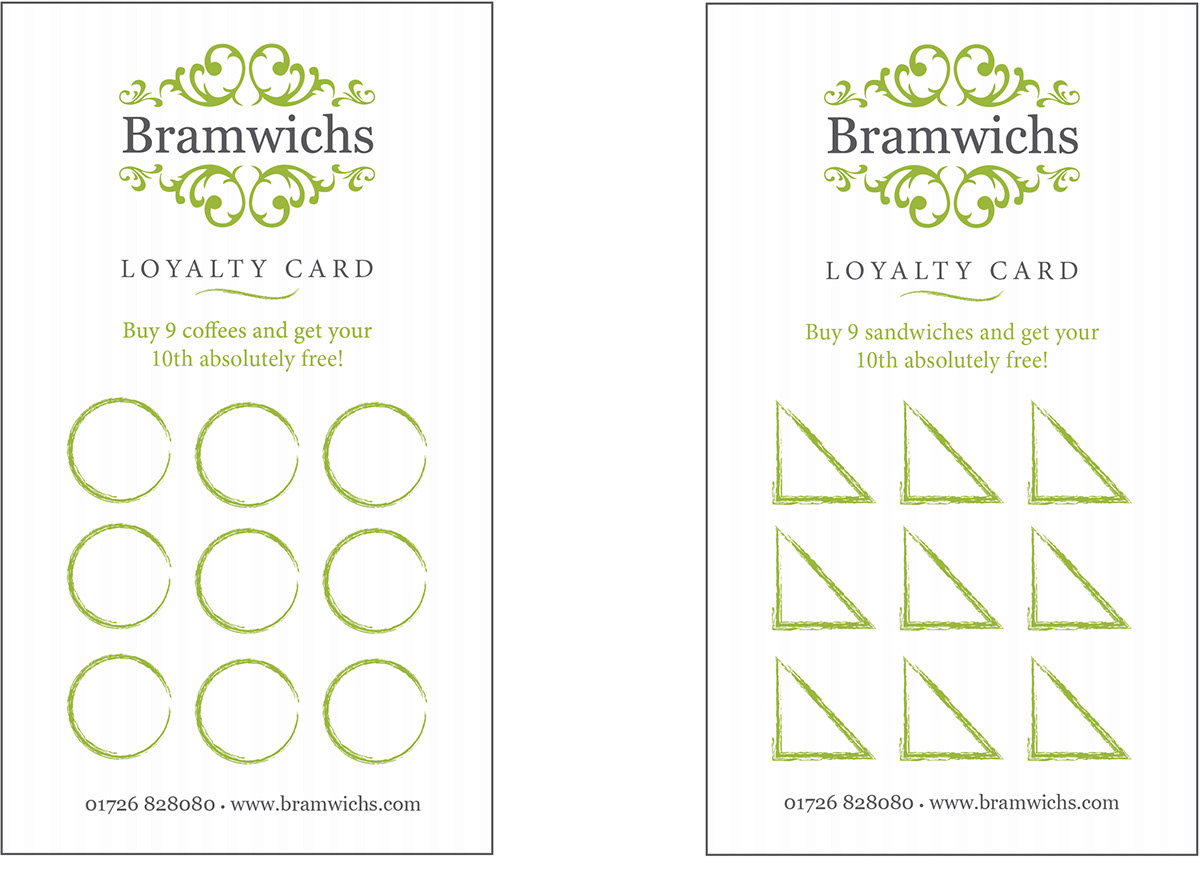 Website  logo brand deveopment  FOOD  Menus van graphics  loyalty cards