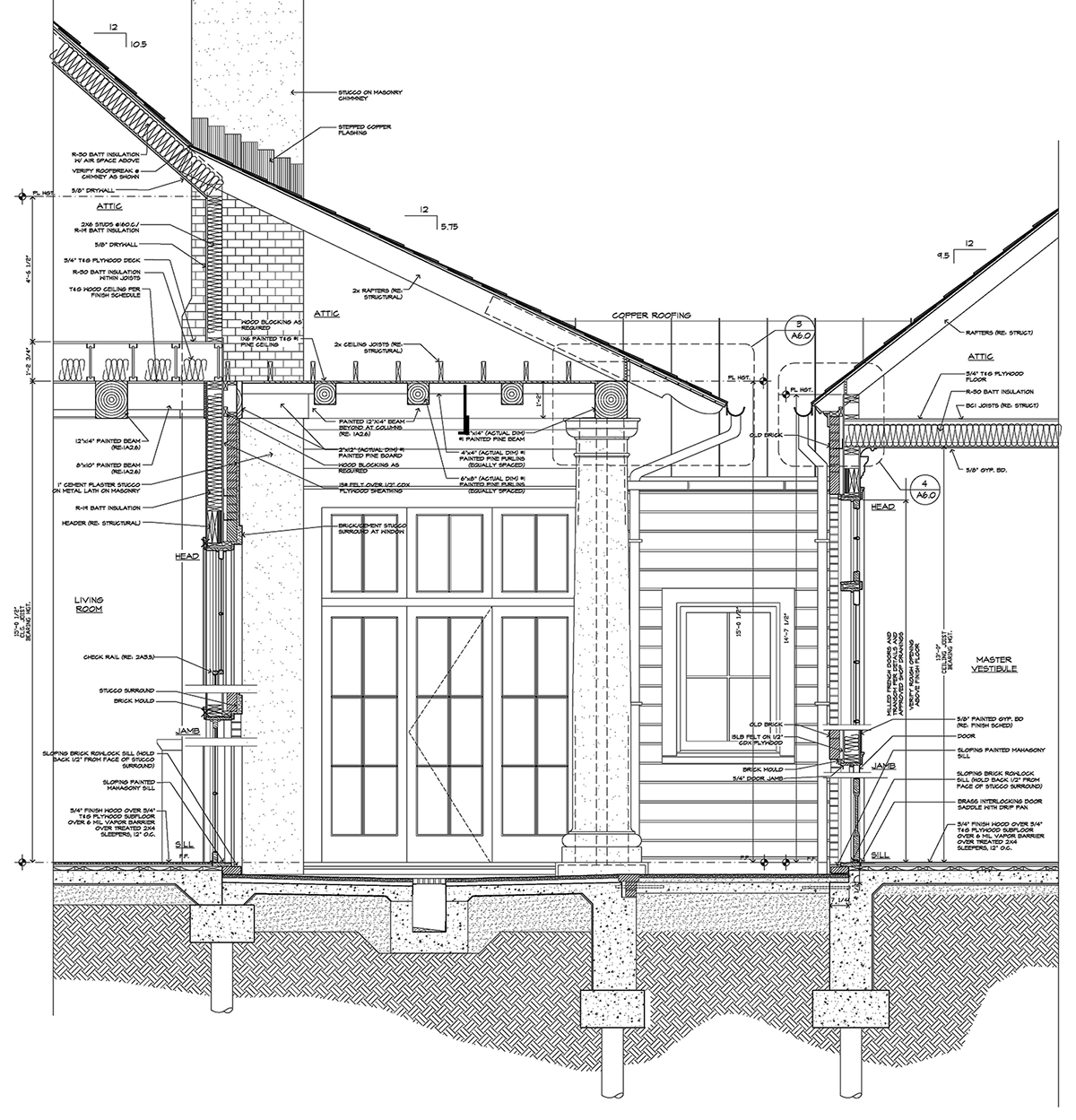 Adobe Portfolio Residential Design AutoCAD construction details