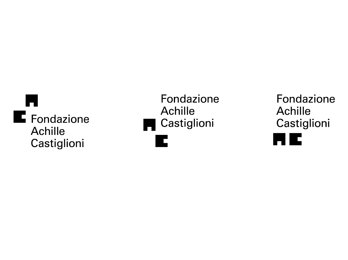 achille castiglioni Fondazione Achille Castiglioni AC design black and white
