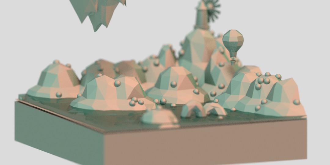 blender animation  3D lowpoly