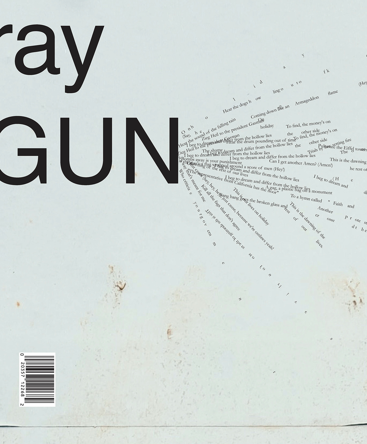 ray gun magazine cover typography   expressive process graphic design  adobeawards