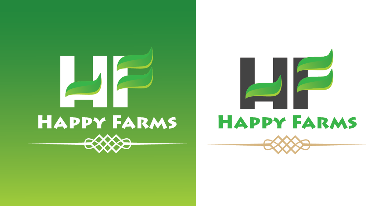 hf logo Logo Design food brand logo branding  authentic design visual concept illustration logo logo