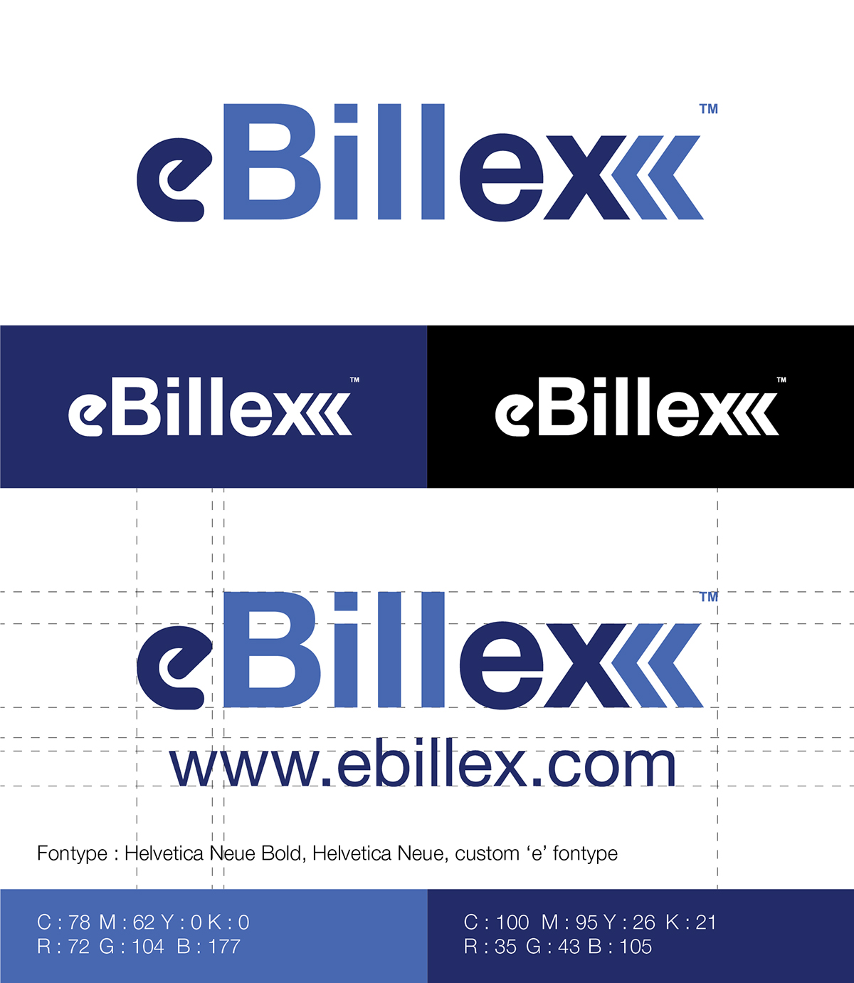 Billex logo rebranding