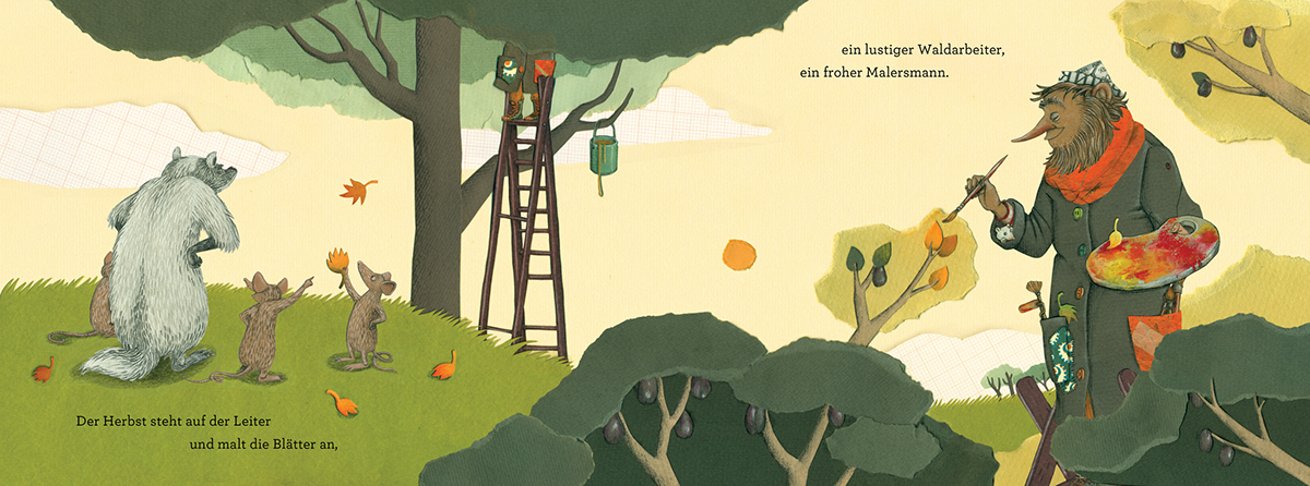 Adobe Portfolio huskamp  peter hacks book children's book poem
