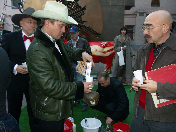 cow parade Moscow Kolesnikov Denisov