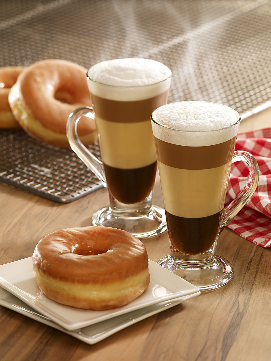 food styling dunkin' donuts Coffee