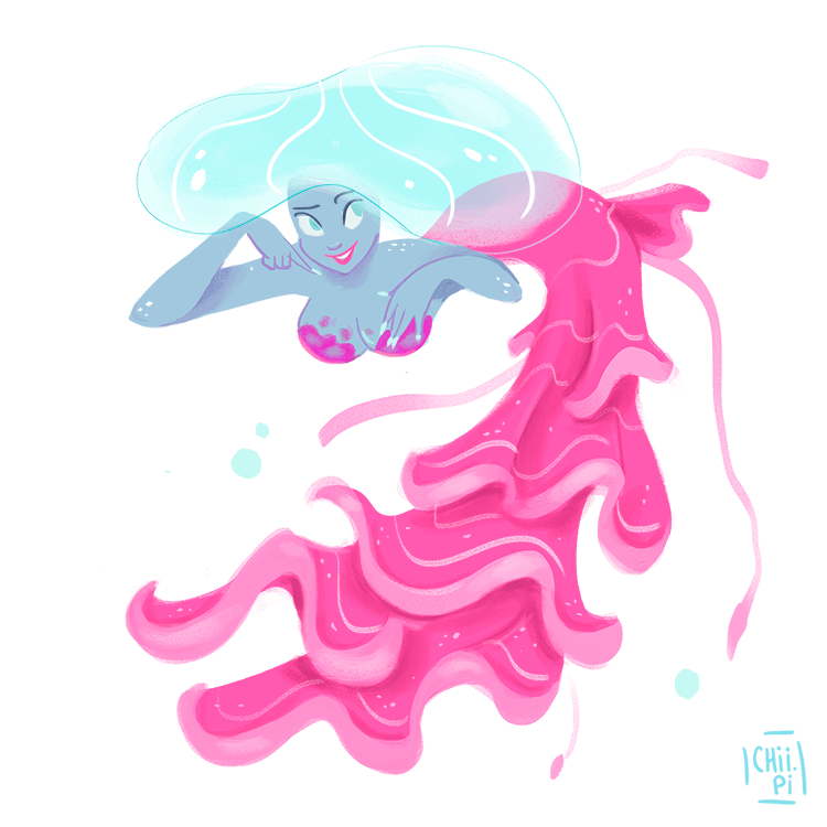 mermay ILLUSTRATION  Digital Art  mermaid