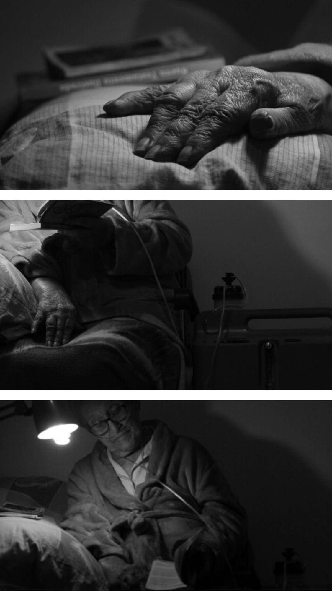 grandma Love black and white portrait collage Wrinkles read angel forever