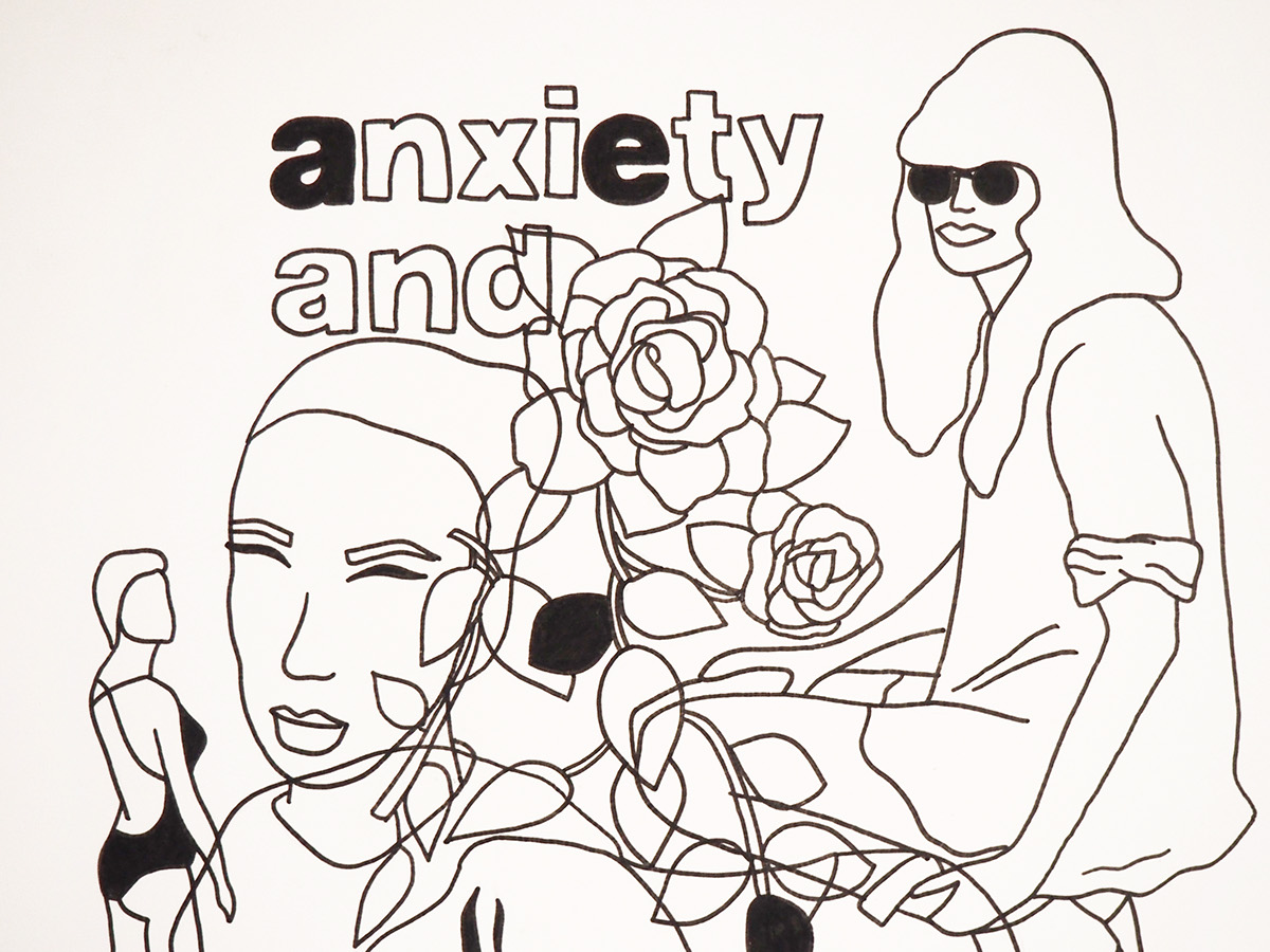 anxiety neurosis blackandwhite losangeles LLLLYDIA
