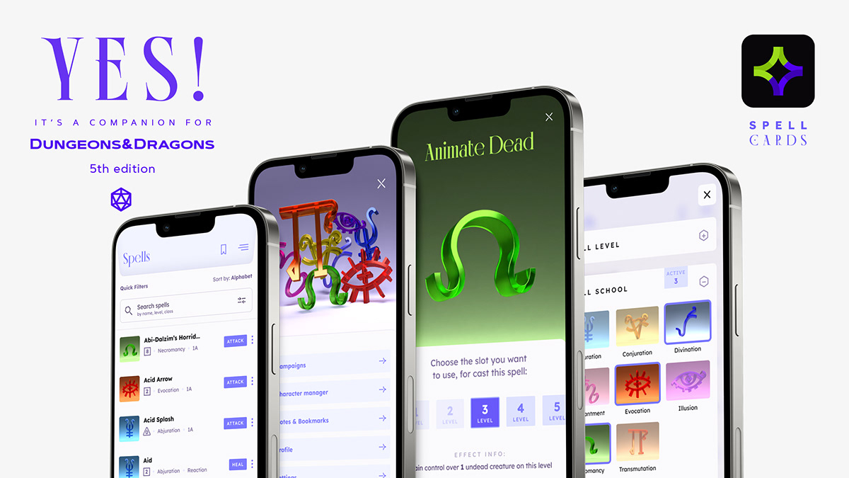 UI/UX Figma Mobile app ui design app mobile app design Case Study Dungeons and Dragons ios