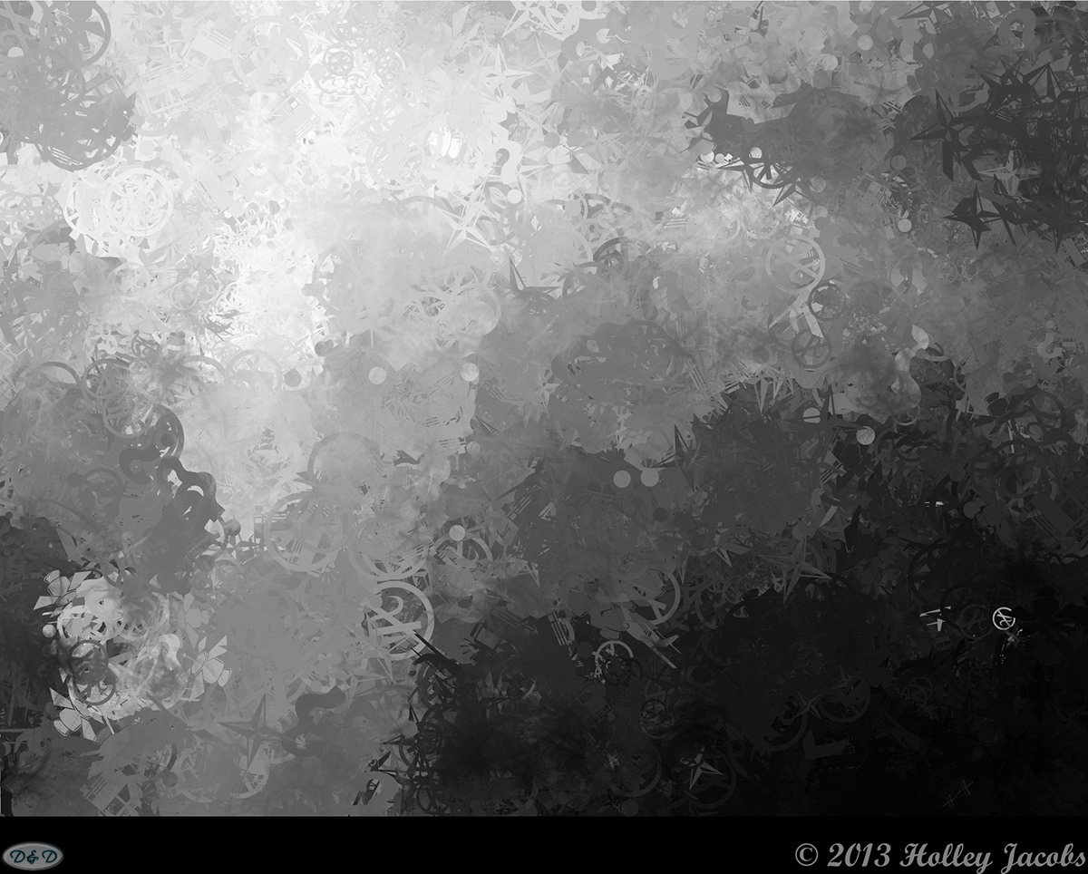 digital painting heart flower abstract eyes cats Digital Photos black and white