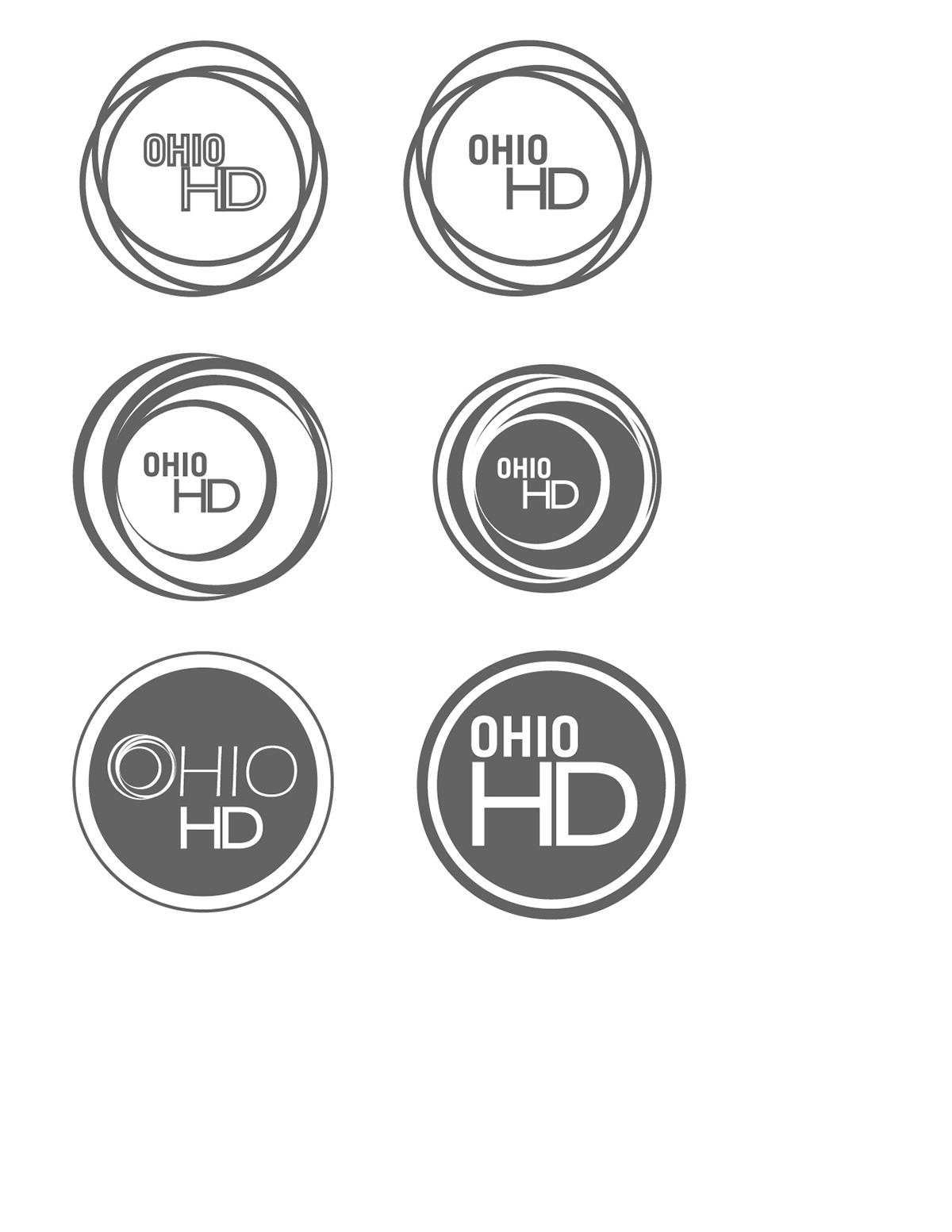 Technology ring tech circle logo apature