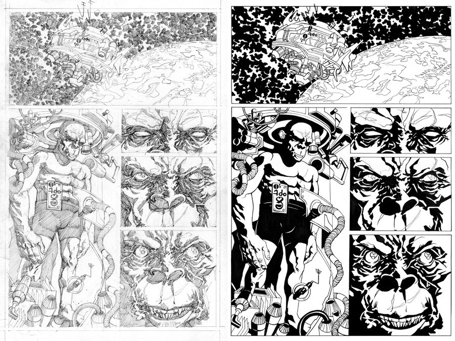 comics comic art Comic Book page sequential print traditional narrative
