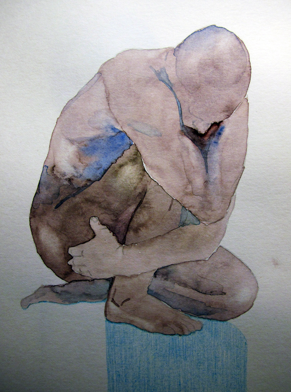 watercolor watercolour figure Human Body Watercolor Figures