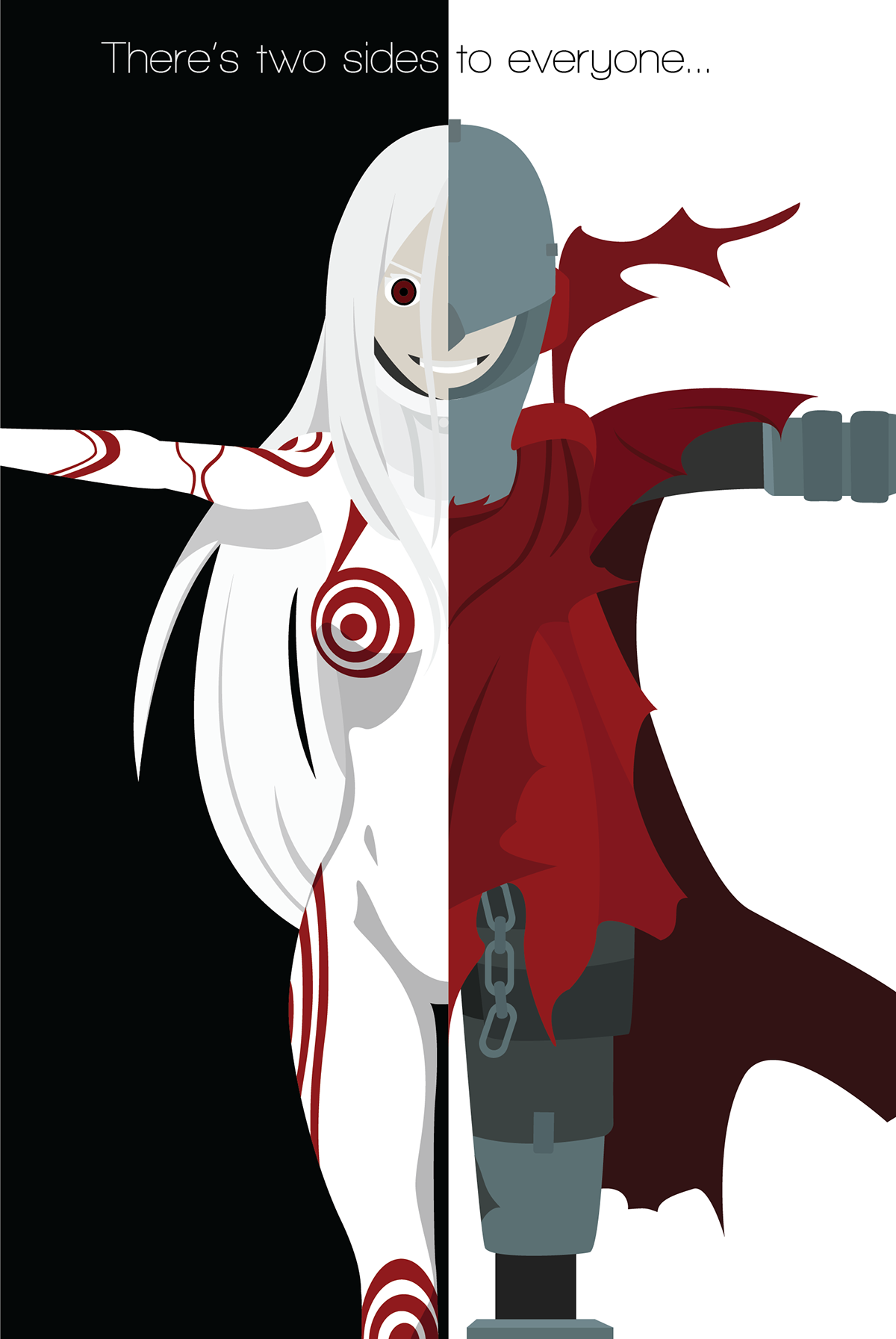 anime Deadman wonderland Squid girl madoka magica art flat poster manga avatar the last airbender squid girl Aang