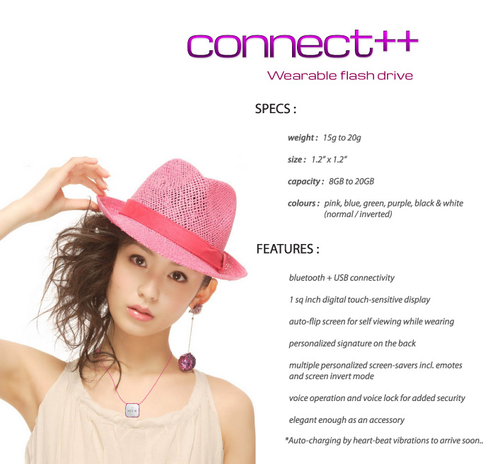 Accessory  flash  fashion  memory  pen drive  Technology  thumb drive  interaction  wearable  trend