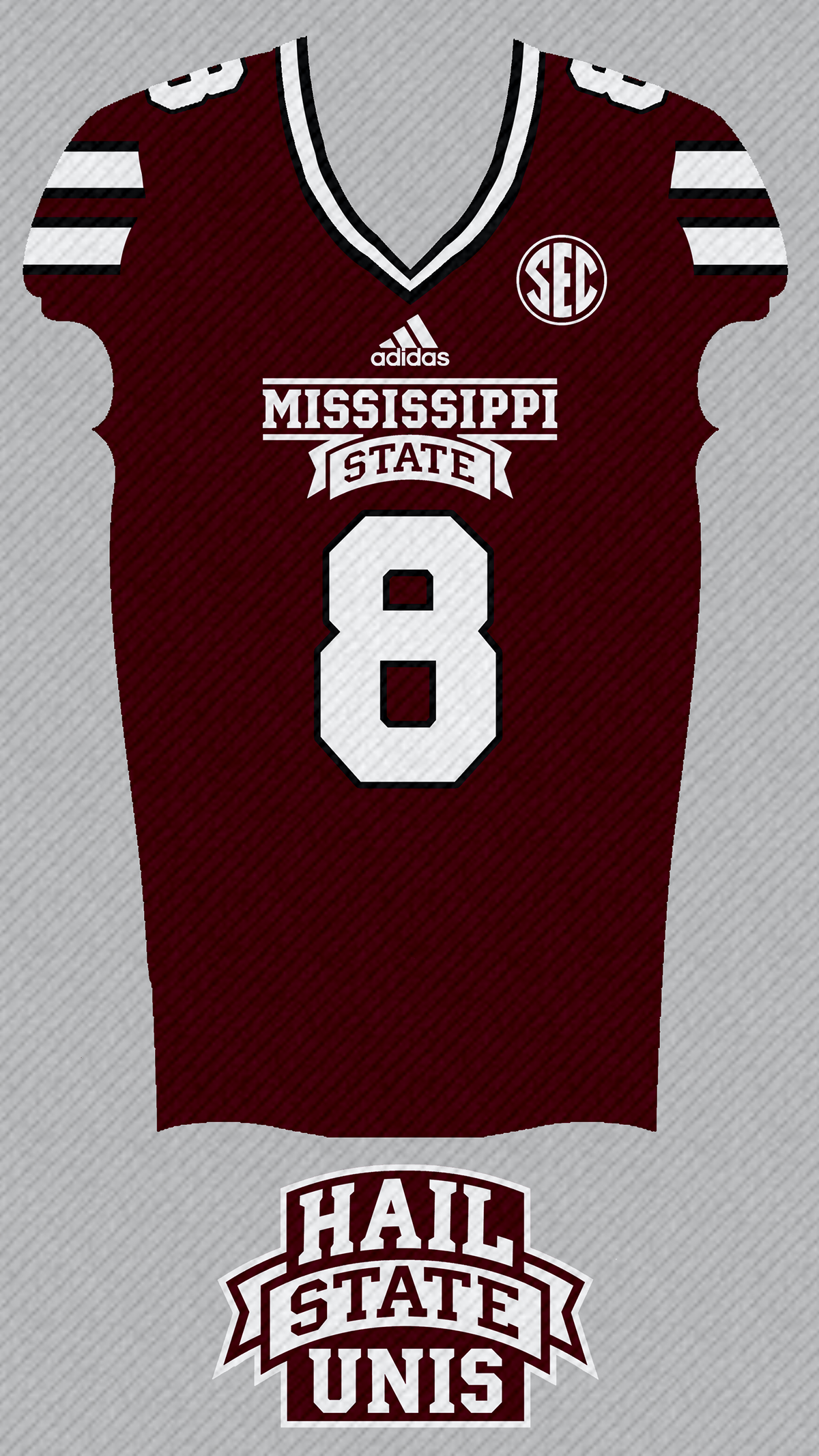 Mississippi State graphics pregame college football uniforms