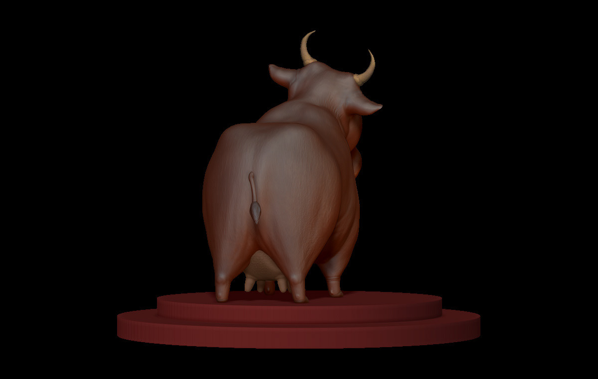 cow Zbrush