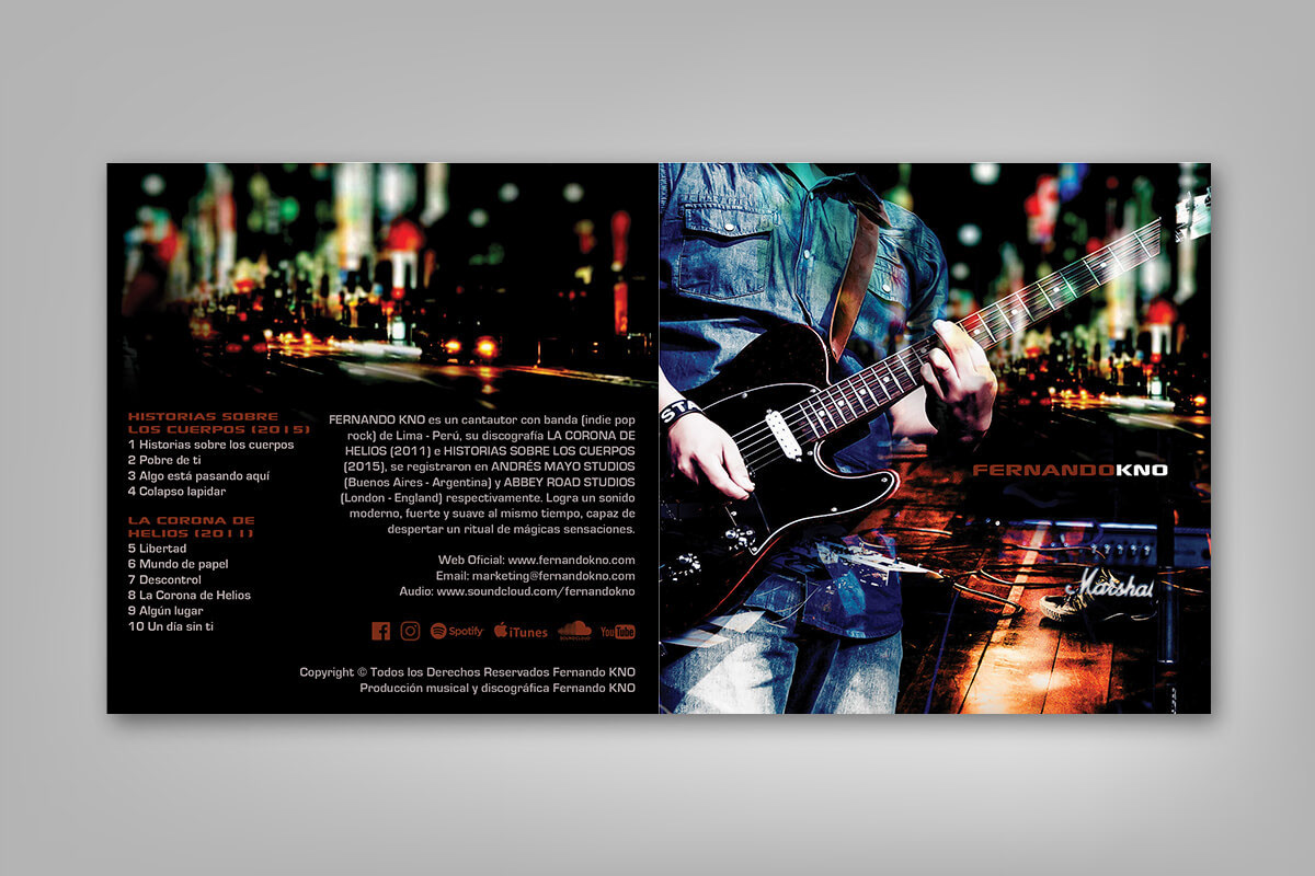 banda de rock CD cover diseño gráfico graphic design  portada cd rock band