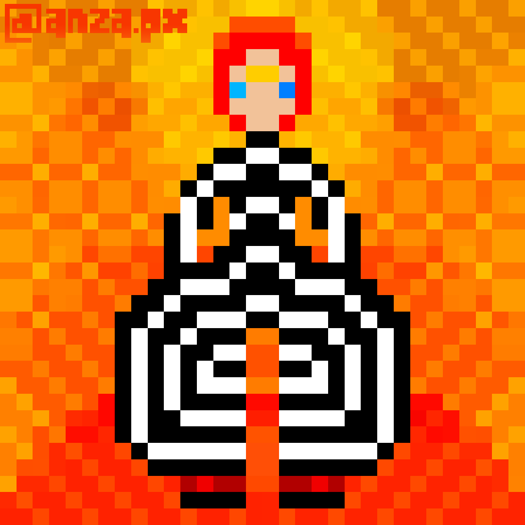 8bit Bowie david bowie Digital Art  kansai yamamoto music pixel Pixel art starman Ziggy Stardust