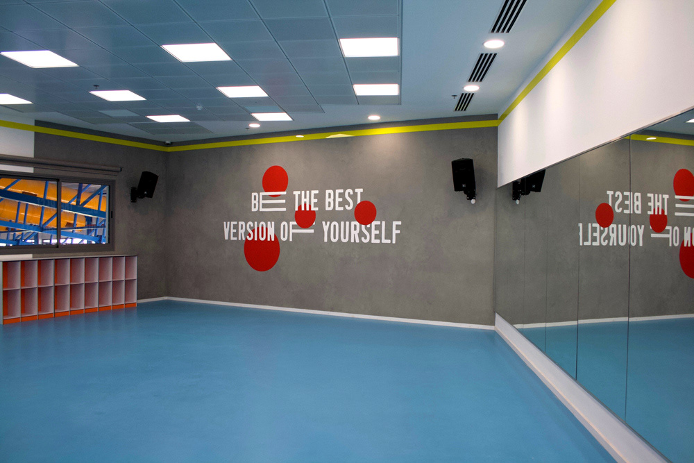 Adobe Portfolio Country Club Pool gym motivation israel