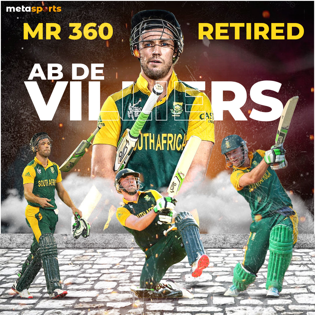 AB de Villiers creative Cricket designer graphics Metasports mohsinmughal motiongraphics poster sports